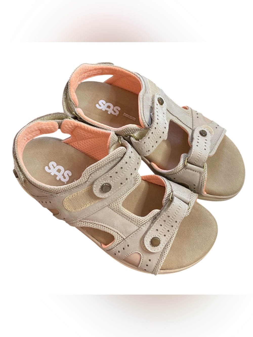 SAS Womens Embark Walking Sandal 7.5 Q Sport Outdoor Hiking Travel Shoes